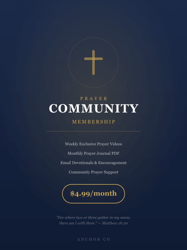 Prayer Community Membership